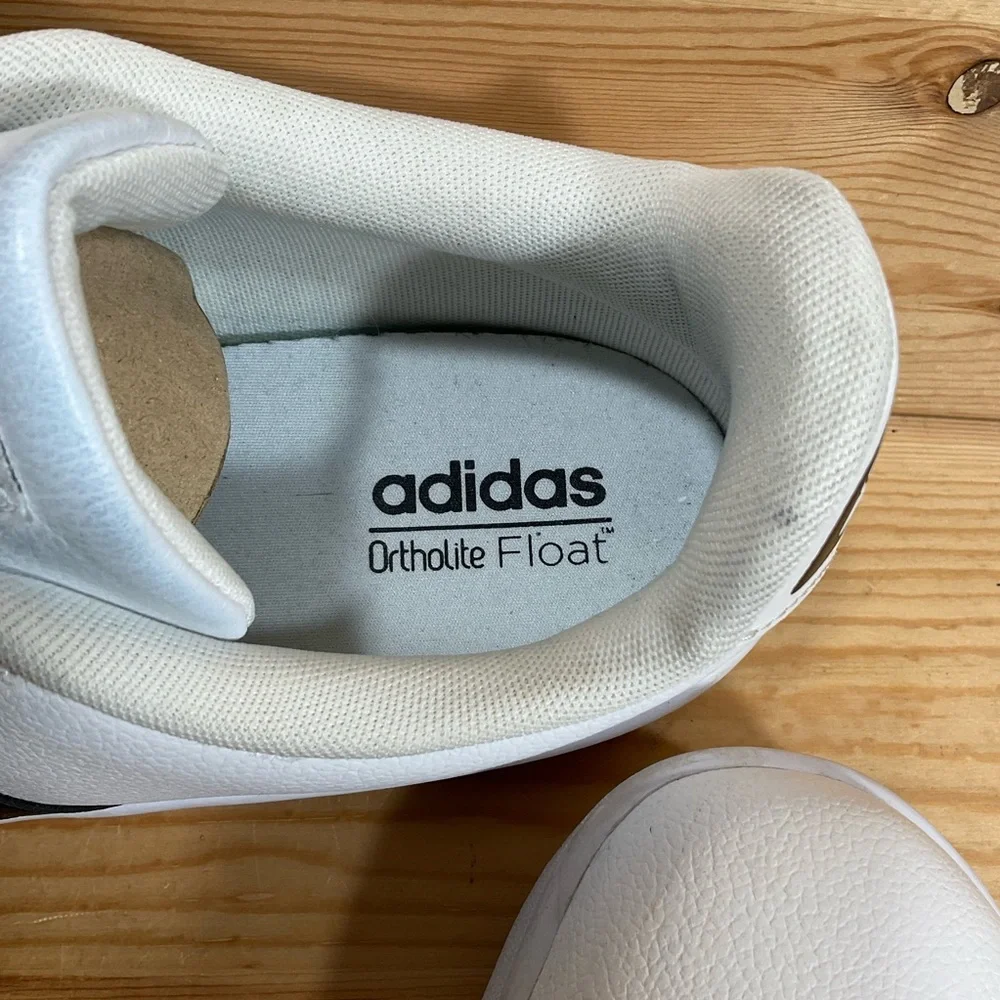 ADIDAS Cloudfoam Advantage Athletic Shoes Men's 13 White Black Leather AW4294